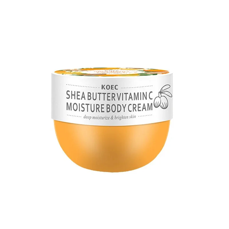 Beurre de karité vitamine C Lotion de soin pour le corps crème pour les fesses nourrit les soins de la peau hydratant longue durée beauté peau ferme éclaircit